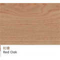 Plancher de bois massif en parquet massif 3 couches en chêne rouge d&#39;Amérique du Nord
